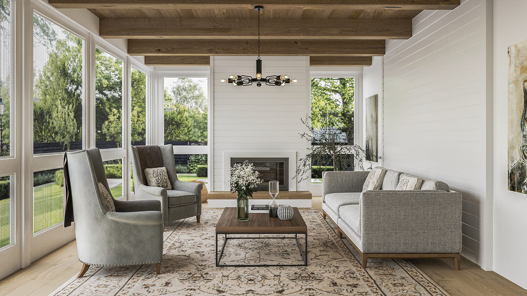 Rosewood Residencia - Covered Deck